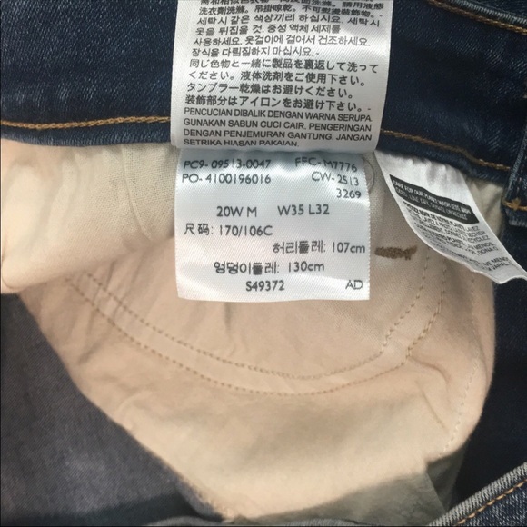 Levis Womens Bootcut Jeans size 20w - Picture 4 of 9